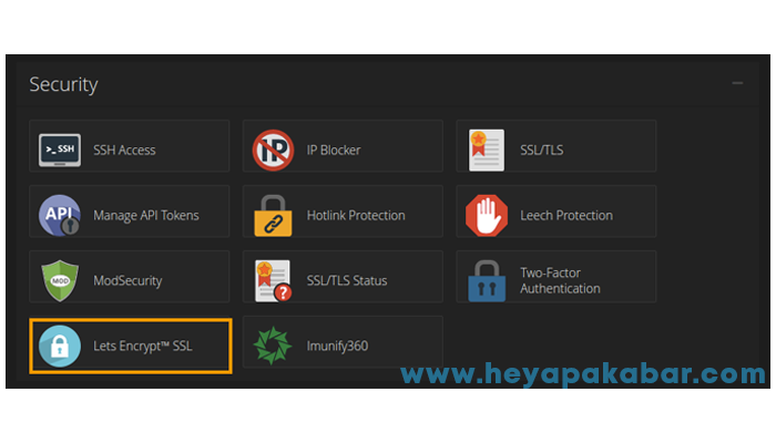 Cara Install SSL Gratis Let's Encrypt di Niagahoster 1 Lets Encrypt SSL